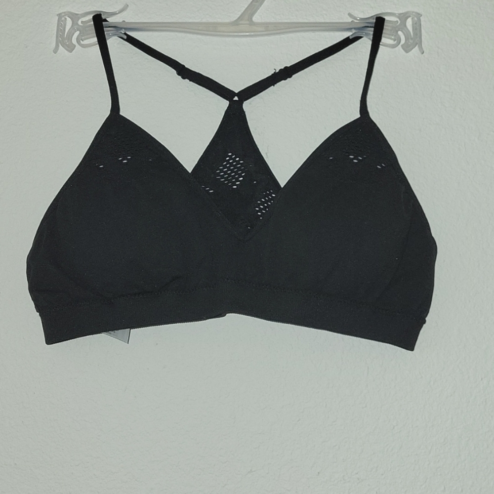 Wonder Nation Girls Bralette,padded,Sz 34/L(10), Black,NWOT